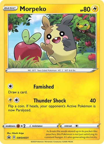 Pokemon swsh031 morpeko - swsh031,