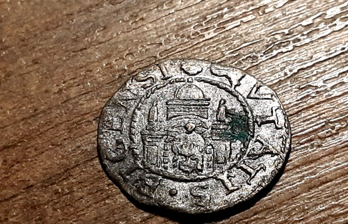 Hammered silver medieval coin - hammered,