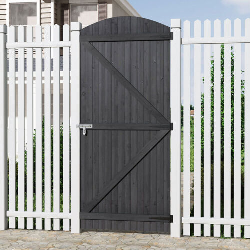 Privacy wooden garden gate - wooden,