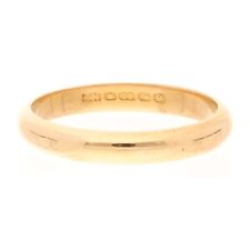 22Carat Yellow Gold D-Shape