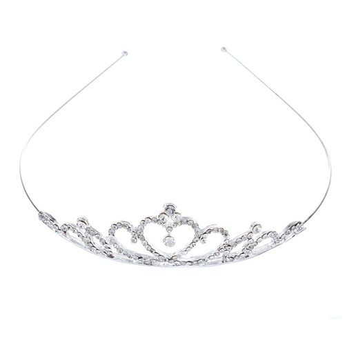Rhinestone hair band tiara - rhinestone,