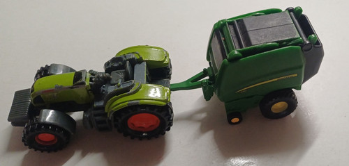 Siku claas tractor and john - and,
