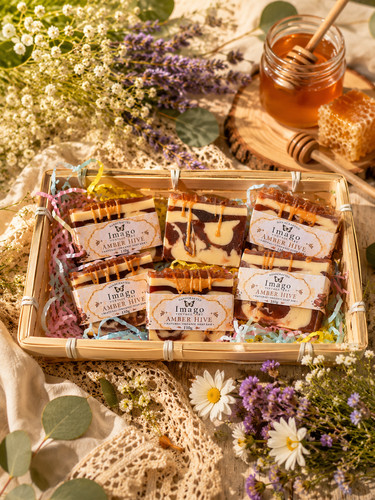 Natural handmade soap honey - handmade, soap,