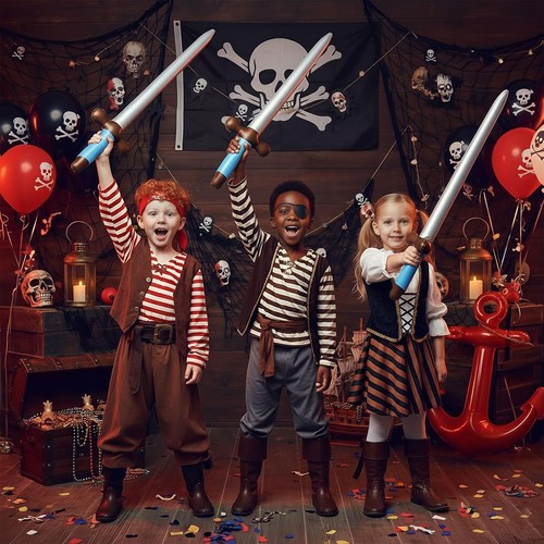 Inflatable blow up pirate - x,