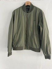 Fred Perry Green Bomber Jacket