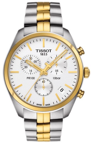 Tissot pr100 40mm two tone - pr100,
