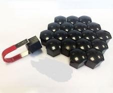 17mm BLACK Wheel Nut Bolt