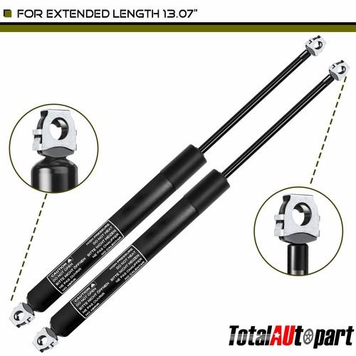 Front hood lift supports - front,