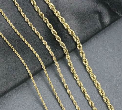 Twisted rope chain stainless - twisted,
