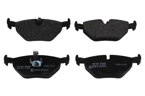 Rear brake pad set - rear,