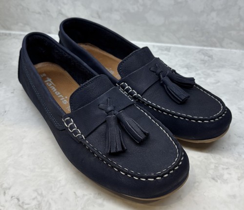 Tamaris women navy nubuck - women’s,