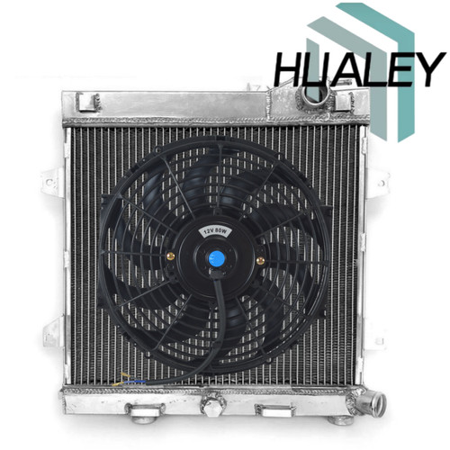 Aluminum radiator fan - radiator+fan, for