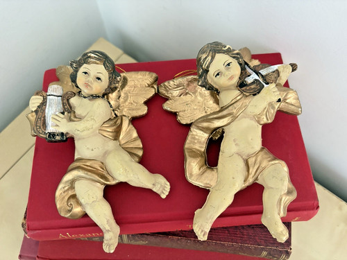 Vintage retro pair angel - vintage,