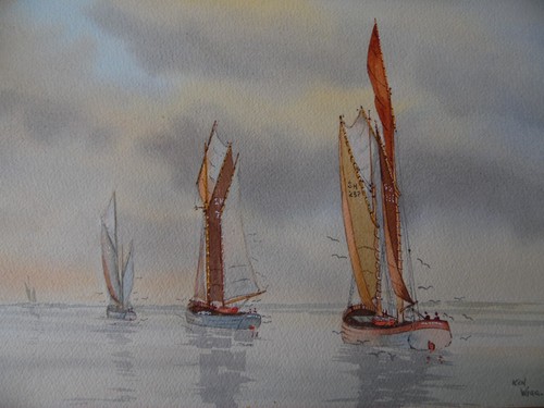 Scarborough sailing boats off - sailing,