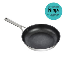 Ninja ZEROSTICK Stainless Steel 24cm Frying Pan - [C60024UKREF]