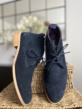 Gucinari mens Shoes Blue suede