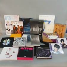 Kpop Album Bundle x21 Large Mixed Artist BTS RM Jimin Fan Book Photocards -CP