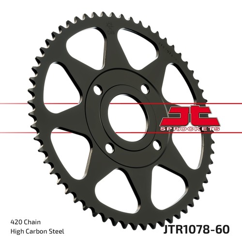 Rear sprocket 420 - t, p