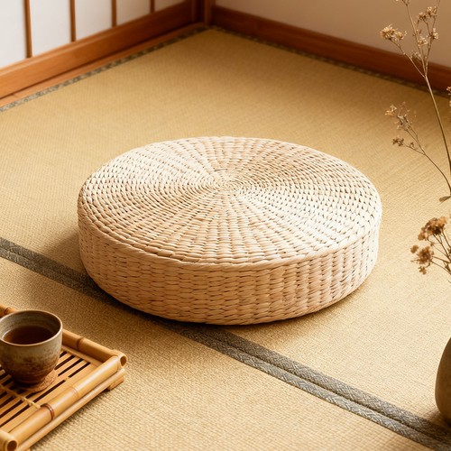 Meditation seat cushion round - meditation,