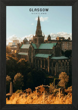 Glasgow Framed Wall Art Poster