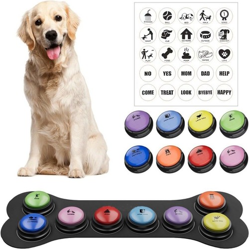 Dog buttons for - for, communication