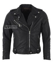 Men's Motorbike Leather Jacket