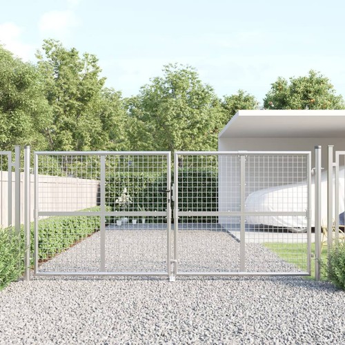 Silver double driveway - double,