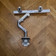 Humanscale M8 Articulating Dual Monitor Arm Double Crossbar - NO VESA PLATES
