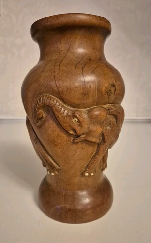 Vintage 1970 monkey - pod, wood