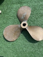 Bronze boat propeller - bronze, used