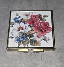 Vintage Floral Pill Bar Box |