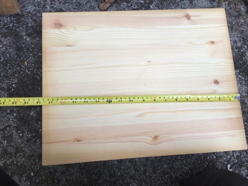 Smooth pine boards - square, edge