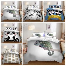 Cartoon Panda Bedding Set Kids