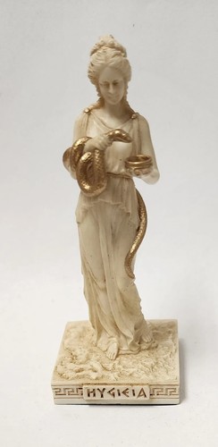 Ivory gold goddess hygeia - gold,