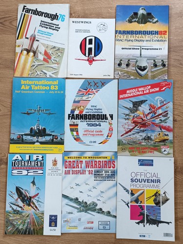 Air show programmes - air,
