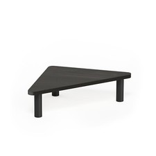 Furinno TURN-N-TUBE Monitor Stand Riser, Triangle Corner Monitor Riser, Espresso