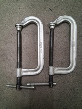 x2 Bessey C Clamp VC 6 C Clamp Excellent Condition.