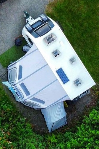 Vango tall annex caravan - annex,