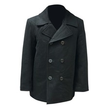 Mens naval pea coat - pea, reefer