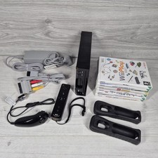 Nintendo Wii Black Console