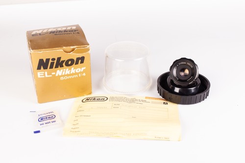 Nikon nikkor 50mm f4 - nikon, el-nikkor