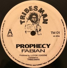 PROPHECY / VERSION FABIAN  TUFF KILLER SOUND SYSTEM ROOTS 12" JAH SHAKA ANTHEM