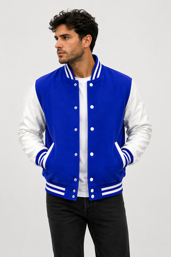 Men blue white - men's,