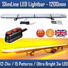 Led light bar amber flashing - amber,