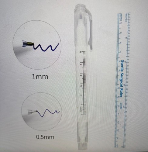 Disposable sterilized ruler - disposable,
