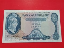 Bank of England £5 Dated 1961