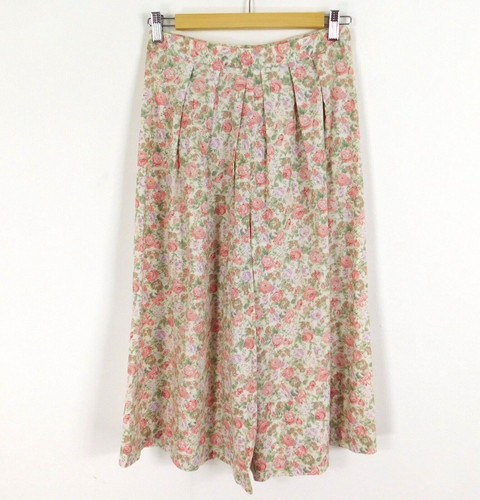 Vintage cream floral culottes - vintage,