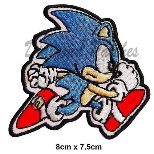 Sonic the hedgehog embroidery