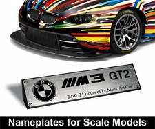 Nameplate for 1/18 BMW Z1 Z3