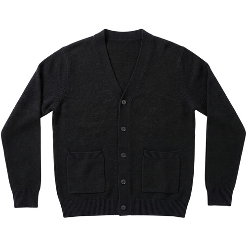 Mens cardigan button neck - mens, v-neck
